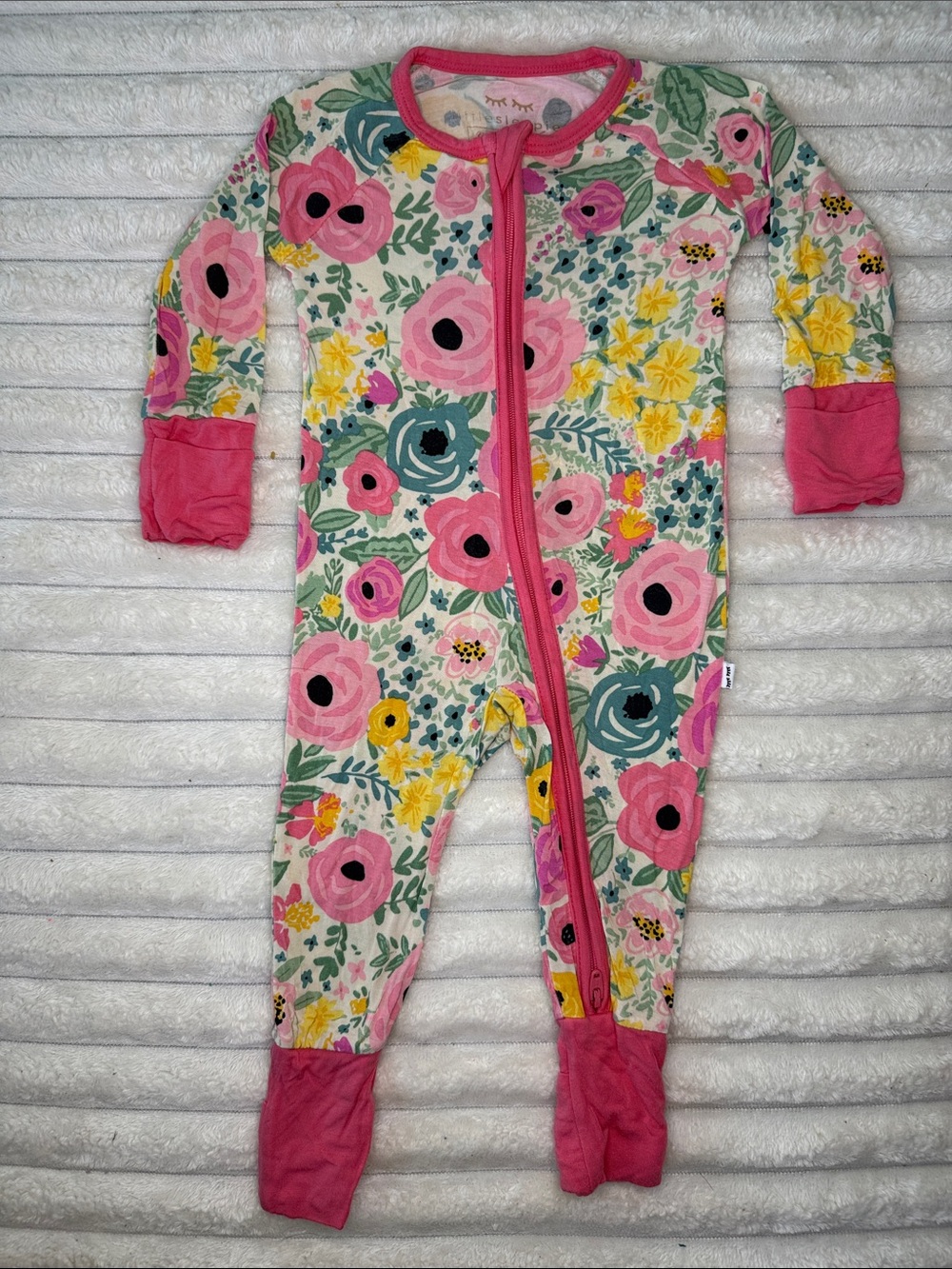 Little Sleepies Secret Garden Bamboo Viscose Zippy